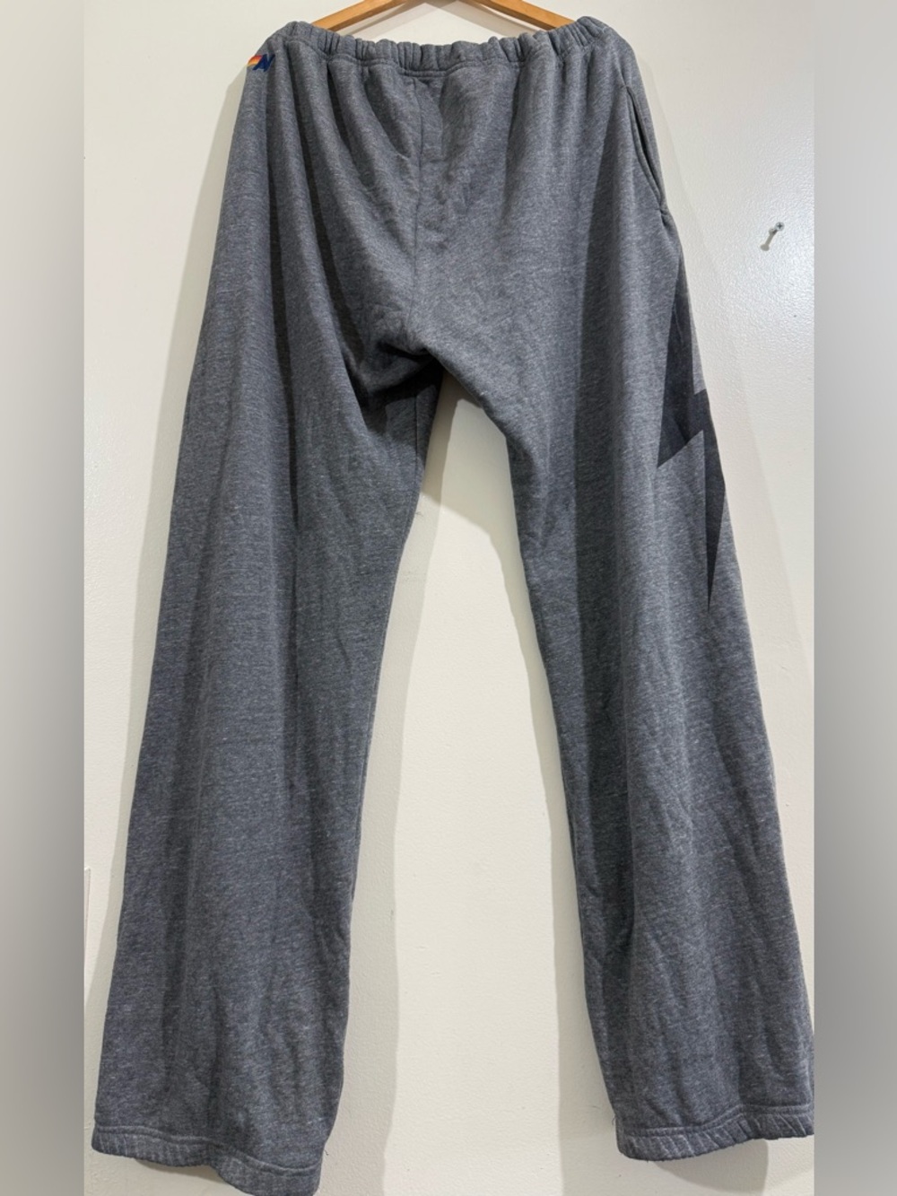 Aviator Nation Gray Lightning Sweatpants